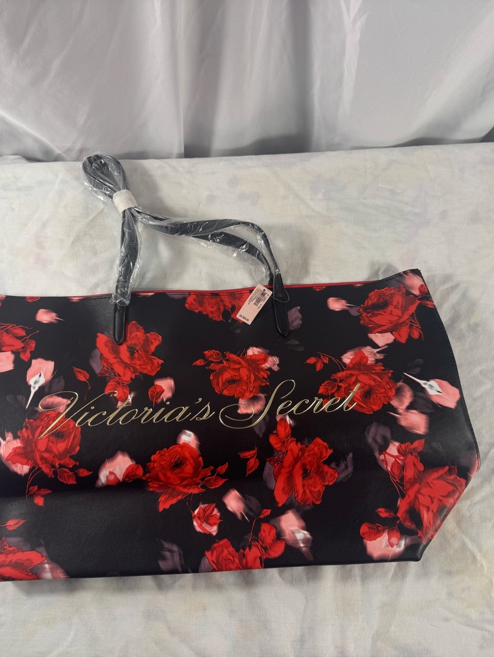 Victoria's Secret Black Friday 2019 Large Floral Rose Tote Bag NWT Coquette